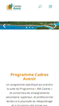 Mobile Screenshot of gip-cadres-avenir.nc